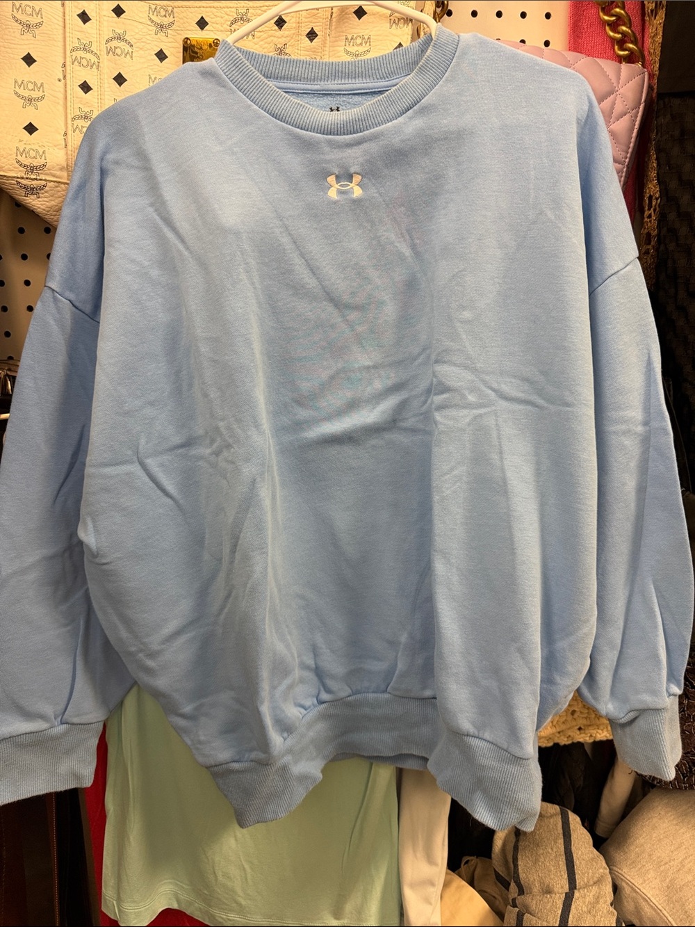 Under Armour Pale Blue Crewneck Sweatshirt